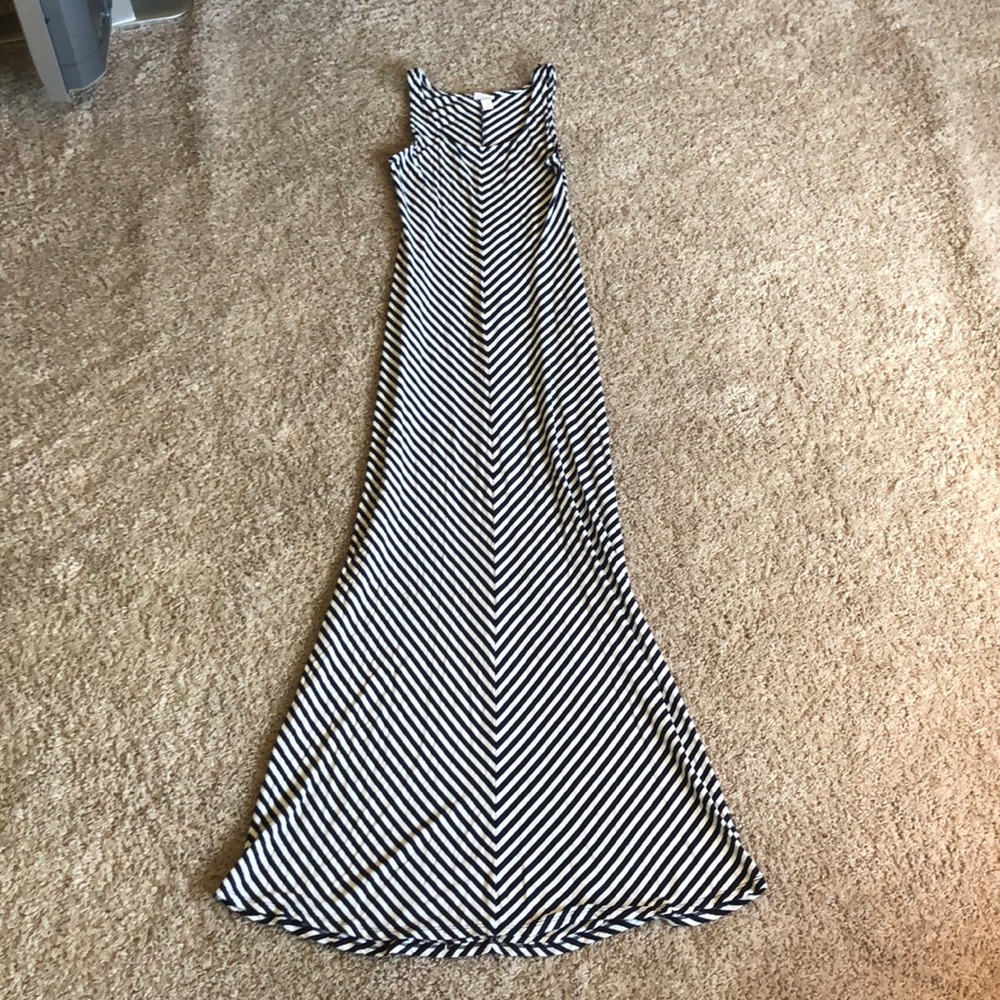 Merona Striped Maxi Sundress (stretchy)